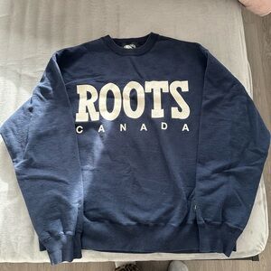Vintage Roots Navy Men's Crewneck